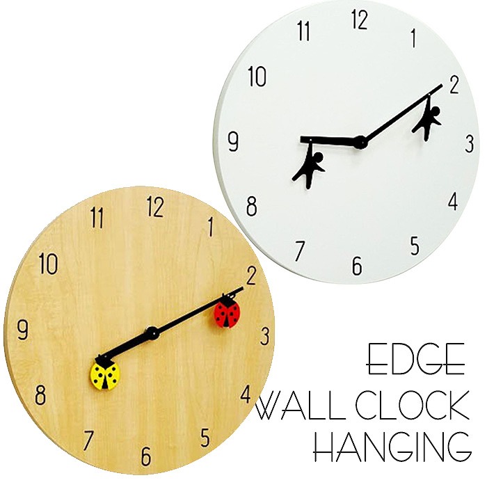 時計 壁掛け 掛け時計 壁掛け時計 EDGE WALL CLOCK HANGING 30cm ウォールクロック 掛時計 壁掛け 壁時計