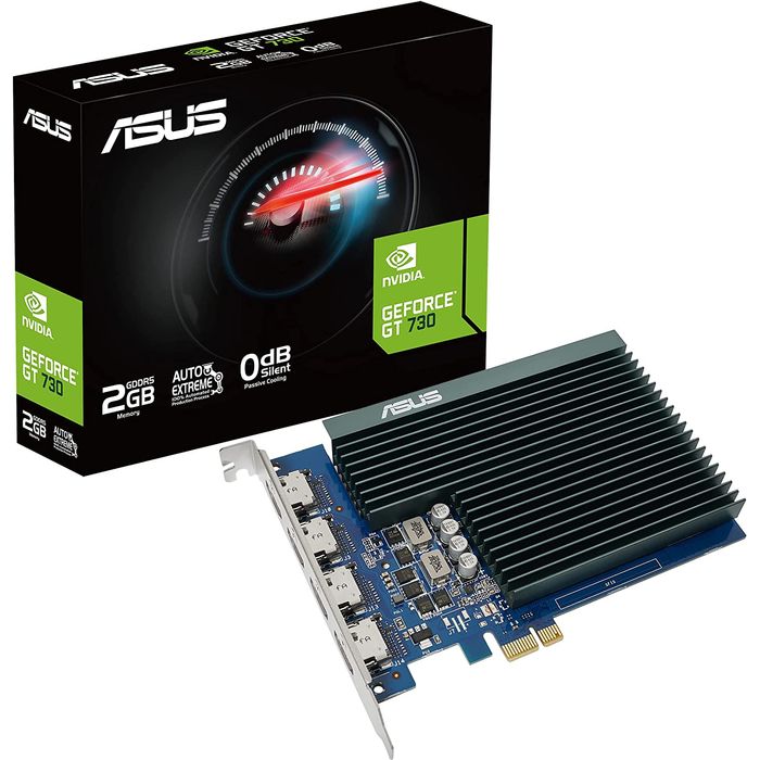 GT740-2GD3-CSM Asus GeForce GT 740 Graphic Card 2GB DDR3 SDRAM PCI Express  3.0