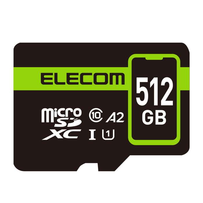 プロフェッショナルな-エレコム/マイクロSDカード microSDXC 512GB/MF