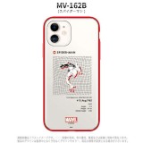 iPhone12mini 対応 iPhone 12 mini 5.4インチ ケース カバー MARVEL マーベル IIIIfit Clear イーフィットクリア ハイブリッドケース クリアタイプ グルマンディーズ MV-162