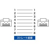 【即納】【代引不可】次世代10GBASE完全対応 ノイズに強い最強LANケーブル カテゴリ7LANケーブル（0.2m・ネイビーブルー） サンワサプライ KB-T7-002NVN