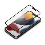 iPhone 13 mini 5.4インチ 液晶保護ガラス 全面保護 アンチグレア 硬度10H 飛散防止 ラウンドエッジ 貼り付けキット付属 PGA PG-21JGL02FAG