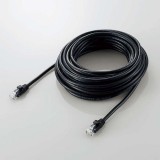 【代引不可】Cat6A LANケーブル 10m やわらか 10ギガビット対応 スリムコネクタ エレコム LD-GPAY/10