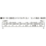 Nゲージ 鉄道模型 381系 国鉄色リバイバルやくも 6両セット 【特別企画品】 KATO 10-1780