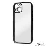 iPhone 13 6.1インチ 2眼モデル Perfect Fit メタリックケース 衝撃吸収 ソフトケース マイクロドット加工 レイアウト RT-P31PFC2