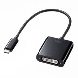 【即納】【代引不可】USB Type C-DVI 変換アダプタ 映像出力 PC パソコン 周辺機器 DisplayPort Altmode サンワサプライ AD-ALCDV