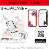 iPhone13mini 5.4インチ 対応 ケース カバー  SHOWCASE+ MARVEL マーベル スマートフォンケース 扉タイプ ケース 背面扉 クリアケース グルマンディーズ MV-183