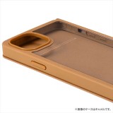 iPhone 14 Plus ケース カバー 軽量 背面クリアフラップケース ブラック Amake 高透明 カード収納 LEPLUS NEXT LN-IA22AMEBK