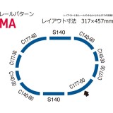 Nゲージ ミニレールセット 基本セット MAパターン 鉄道模型 線路 TOMIX TOMYTEC トミーテック 91081