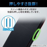 【代引不可】iPhone 14 Pro Max ケース カバー レザー 手帳型 マグネット フラップ 耐衝撃 衝撃吸収 軽量 薄型 スタンド機能付 UltraSlim ブラック エレコム PM-A22DPLFUBK