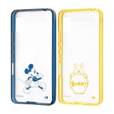 AQUOS wish ディズニーキャラクター ハイブリッドケース Charaful 硬度2H エアクッション マイクロドット加工 レイアウト RT-DAQWIUC