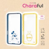 AQUOS wish ディズニーキャラクター ハイブリッドケース Charaful 硬度2H エアクッション マイクロドット加工 レイアウト RT-DAQWIUC