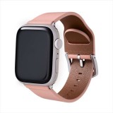 Apple Watch Series 1/2/3/4/5/SE/6/7 (42/44/45mm) PUレザーバンド Vahane アップルウォッチバンド 耐水性 シンプル おしゃれ ピンク LEPLUS LP-AW45BPK