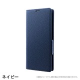 Galaxy S21 5G SC-51B/SCG09 本革風 レザーフラップケース ORVA 手帳型 マグネット仕様 カード収納 スリム 軽量 LEPLUS LP-21SG1BHP