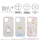 iPhone12mini 対応 iPhone 12 mini 5.4インチ  ケース カバー IIIIfit Clear イーフィットクリア ミッフィー MIFFY ハイブリッドケース iPhoneケース グルマンディーズ MF-108