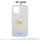 iPhone12mini 対応 iPhone 12 mini 5.4インチ  ケース カバー IIIIfit Clear イーフィットクリア ミッフィー MIFFY ハイブリッドケース iPhoneケース グルマンディーズ MF-108