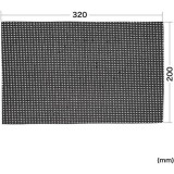 ファックス本体などの下に敷くだけで横滑りを抑制 320×200mm すべり止めマット サンワサプライ PDA-NS1