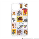 iPhone14 iPhone13用 ハイブリッドケース トムとジェリー パターンA ケース カバー TOM JERRY キャラクター PGA PG-WPT22K10TAJ