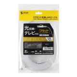 【代引不可】サンワサプライ カテゴリ6フラットLANケーブル LA-FL6-10W