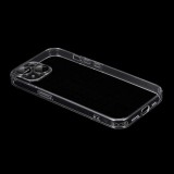 iPhone 15 対応 6.1inch (2Lens) カメラレンズ保護ガラスハイブリッドケース UTILO All Glass Cover クリア LEPLUS NEXT LN-IM23CAGCL