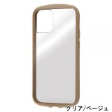 iPhone 12 mini 耐衝撃 ハイブリッドケース Puffull 硬度2H 薄い 軽い マイクロドット加工 レイアウト RT-P26CC14