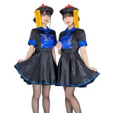 HW キョンシーガール ミニワンピース レディースサイズ コスチューム コスプレ 仮装 変装 衣装 クリアストーン 4560320851868