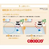 【沖縄・離島配送不可】石油ファンヒーター 人感センサー機能付きコンパクト コンクリート12畳/木造9畳まで 3年保証 マットホワイト トヨトミ LC-S330-WT