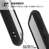 AQUOS sense4/sense4 basic/sense4 lite/sense5G 耐衝撃ハイブリッドケース Puffull 耐衝撃 フルエアクッション マイクロドット加工 レイアウト RT-AQSE4CC14