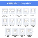 【代引不可】Bluetoothタッチパッド 指でパソコン操作 無線 ワイヤレス 周辺機器 PC サンワサプライ MA-PB521GM