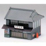 Nゲージ 着色済みストラクチャーキット 商家 入母屋 1棟入り 鉄道模型 ジオラマ greenmax グリーンマックス 2621