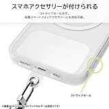 iPhone 16 Like standard MagSafe対応 マグネットアクセサリー対応 衝撃吸収 バンパー マット メタリック ハイブリッドケース / ピンクゴールド レイアウト RT-P46MG3/PGM