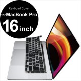 【即納】【代引不可】MacBook Pro 16インチ シリコン キーボードカバー ホコリ ゴミ 侵入防止 耐久性 日本製 半透明 エレコム PKS-MBP16CBK