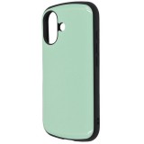 iPhone 16 Like standard ProCa 耐衝撃 バンパー 超厚ハイブリッドケース / ミントグリーン レイアウト RT-P46AC3/MG