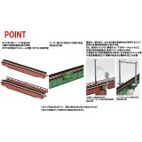 Nゲージ 上路式ガーダー橋 S140 F 赤 レンガ橋脚・2本付 鉄道模型 ジオラマ ストラクチャー TOMIX TOMYTEC トミーテック 3255