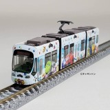 Nゲージ 鉄道コレクション 広島電鉄1000形1018号 チャギントンラッピング電車 鉄道模型 ジオラマ 車両 トミーテック 312758