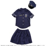 HW COSCHU！ スターポリス コスチューム ハロウィン コスプレ 衣装 仮装 変装 ポリス 婦警 POLICE ジュニアサイズ ガールズ 女の子  クリアストーン 4560320892830