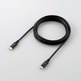 【即納】【代引不可】USB2.0ケーブル 2.0m 240W 480Mbps USB Type-Cケーブル USB PD対応 充電 高速データ転送 正規認証品 USBケーブル エレコム U2C-CCPE20N