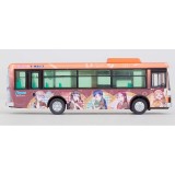 全国バスコレ80 JH035 東海バス オレンジシャトル ラブライブ!ラッピングバス 3号車 鉄道模型 TOMYTEC トミーテック 4543736303190