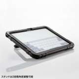 【即納】【代引不可】第10世代iPad 10.9インチ用 衝撃吸収ケース ブラック セミハードケース カバー サンワサプライ PDA-IPAD1905BK2