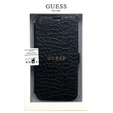 GUESS 公式ライセンス iPhone 13 Pro 6.1インチ 3眼モデル PUレザー 手帳型ケース ブランド シンプル おしゃれ ブラック エアージェイ GUBKP13LPCRBBK