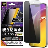 iPhone 16 Plus / 15 Plus / 15 Pro Max Like standard ガラスフィルム 覗き見防止 光沢 平面保護 硬度10H レイアウト RT-P48F/PG