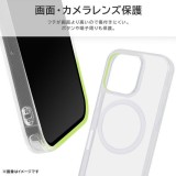 iPhone 16  Pro Like standard MagSafe対応 マグネットアクセサリー対応 衝撃吸収 バンパー ハイブリッドケース / クリア レイアウト RT-P47MG2/CM