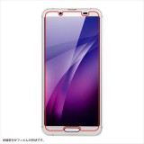 AQUOS sense3/sense3 lite 液晶保護ガラス 防埃 超高硬度10H ブルーライトカット ソーダガラス レイアウト RT-AQSE3F/BSMG