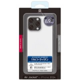 iPhone 16 Pro Max Air Jacket for iPhone 16 Pro Max Clear matte エアージャケット パワーサポート PLLC-74