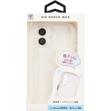 AIR SHOCK MAX iPhone 16 クリア サンクレスト i38FiJA01