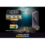 【代引不可】Galaxy A52 5G 液晶保護ガラス 平面保護 高透明 指紋防止 エアーレス エレコム PM-G214FLGG