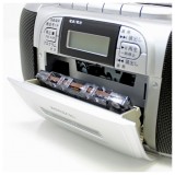 CDラジカセ ＡＭ／ＦＭ ＡＣ電源/単2乾電池×8本（別売） WINTECH CDR-G4M