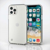 【代引不可】iPhone 12/iPhone 12 Pro ハイブリッドケース TRANTECT FORTIMO 耐衝撃 高透明 クリアケース シンプル エレコム PM-A20BHVC2CR