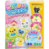 ぷにょぷにょアクアリウムかわいいペット6色セット知育おもちゃ エジソン KJT12053