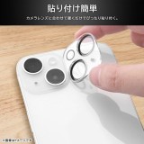 iPhone 16  Pro / iPhone 16  Pro Max / 15 Pro / 15 Pro Max Like standard eyes ガラスフィルム カメラ保護 一体型 硬度10H / クリア レイアウト RT-P4749FG/CAC